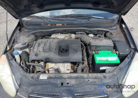 2009 Hyundai Accent Gls z USA, uszkodzony, nr VIN KMHCN46C49U347212